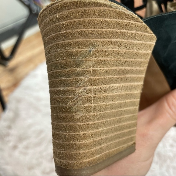 Vince Camuto Refista Shootie Black Sandals size 9.5 - Picture 11 of 13